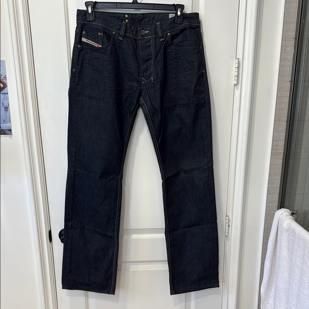 Diesel Black Relaxed Jeans with Comfortable Fit